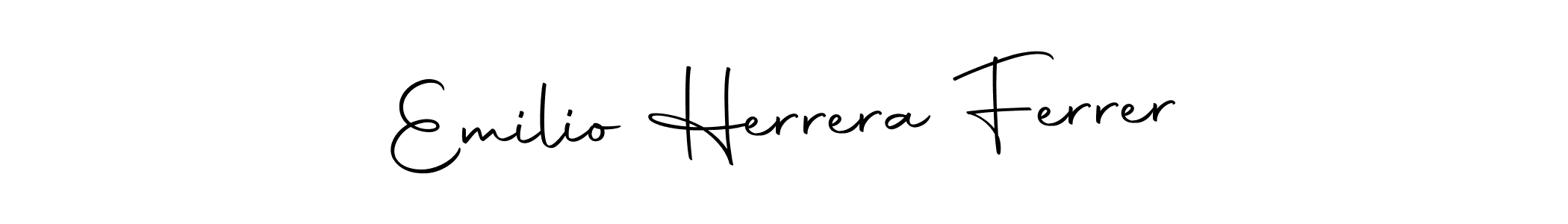 How to make Emilio Herrera Ferrer signature? Autography-DOLnW is a professional autograph style. Create handwritten signature for Emilio Herrera Ferrer name. Emilio Herrera Ferrer signature style 10 images and pictures png