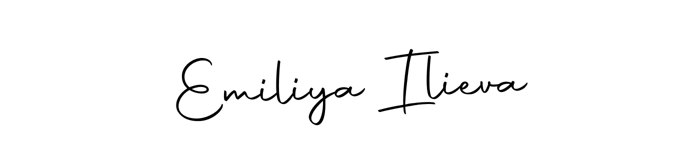 Once you've used our free online signature maker to create your best signature Autography-DOLnW style, it's time to enjoy all of the benefits that Emiliya Ilieva name signing documents. Emiliya Ilieva signature style 10 images and pictures png