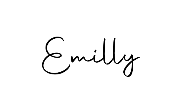 Autography-DOLnW is a professional signature style that is perfect for those who want to add a touch of class to their signature. It is also a great choice for those who want to make their signature more unique. Get Emilly name to fancy signature for free. Emilly signature style 10 images and pictures png