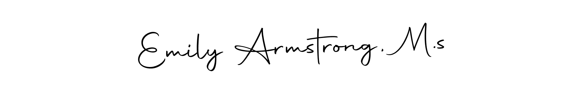 Also You can easily find your signature by using the search form. We will create Emily Armstrong, M.s name handwritten signature images for you free of cost using Autography-DOLnW sign style. Emily Armstrong, M.s signature style 10 images and pictures png
