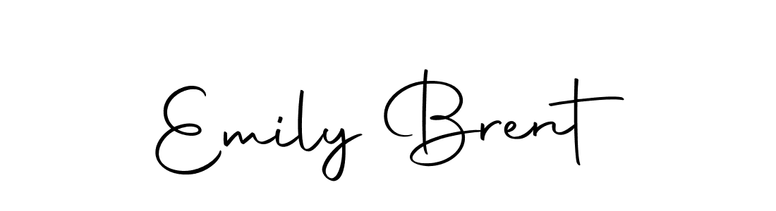 Design your own signature with our free online signature maker. With this signature software, you can create a handwritten (Autography-DOLnW) signature for name Emily Brent. Emily Brent signature style 10 images and pictures png