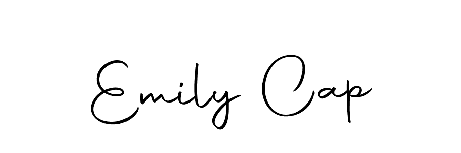 How to make Emily Cap signature? Autography-DOLnW is a professional autograph style. Create handwritten signature for Emily Cap name. Emily Cap signature style 10 images and pictures png