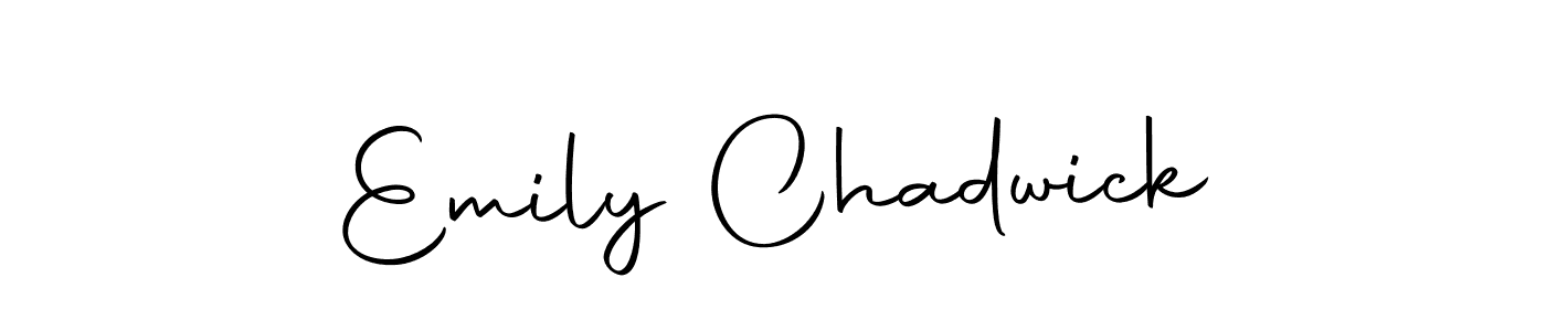 Use a signature maker to create a handwritten signature online. With this signature software, you can design (Autography-DOLnW) your own signature for name Emily Chadwick. Emily Chadwick signature style 10 images and pictures png