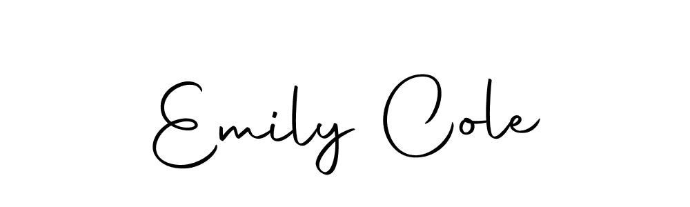 Create a beautiful signature design for name Emily Cole. With this signature (Autography-DOLnW) fonts, you can make a handwritten signature for free. Emily Cole signature style 10 images and pictures png