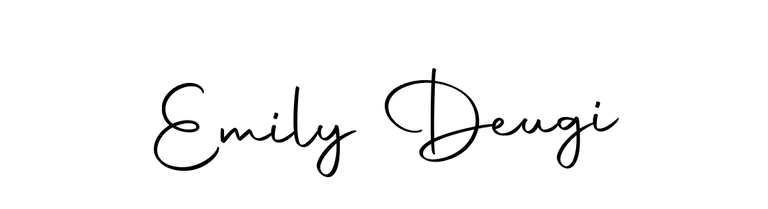Here are the top 10 professional signature styles for the name Emily Deugi. These are the best autograph styles you can use for your name. Emily Deugi signature style 10 images and pictures png
