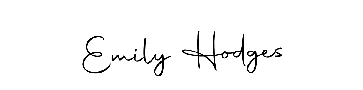 Design your own signature with our free online signature maker. With this signature software, you can create a handwritten (Autography-DOLnW) signature for name Emily Hodges. Emily Hodges signature style 10 images and pictures png