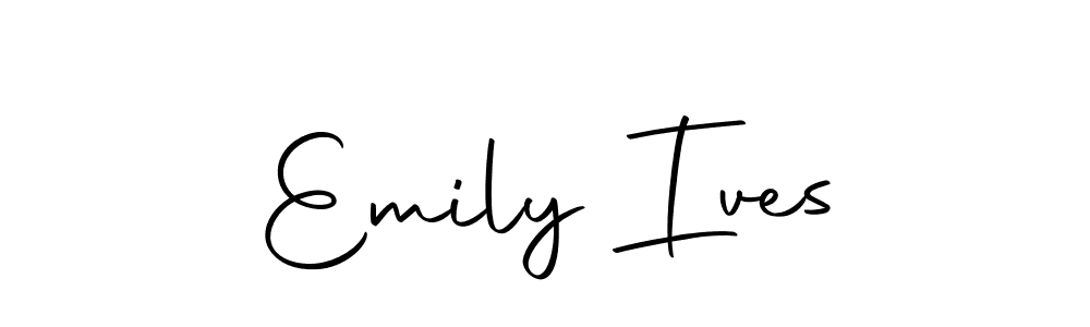 Similarly Autography-DOLnW is the best handwritten signature design. Signature creator online .You can use it as an online autograph creator for name Emily Ives. Emily Ives signature style 10 images and pictures png