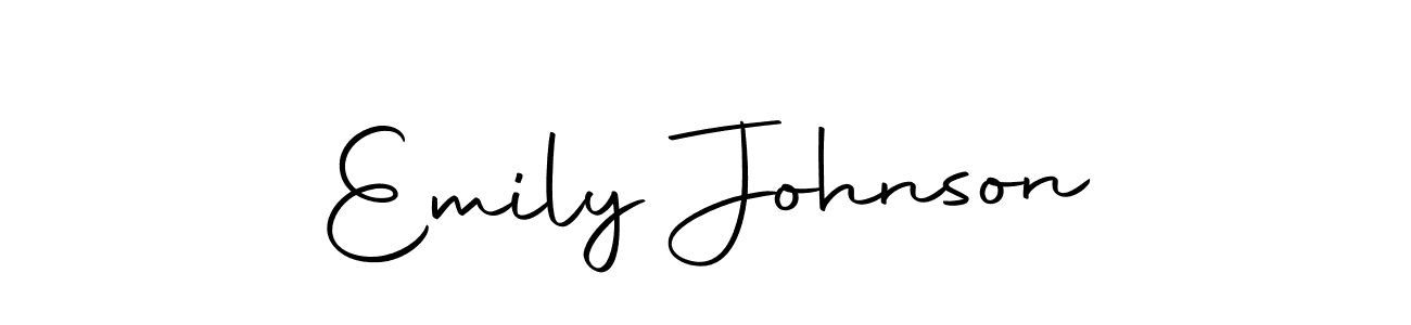 Emily Johnson stylish signature style. Best Handwritten Sign (Autography-DOLnW) for my name. Handwritten Signature Collection Ideas for my name Emily Johnson. Emily Johnson signature style 10 images and pictures png