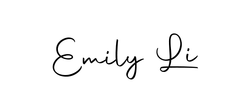 Make a short Emily Li signature style. Manage your documents anywhere anytime using Autography-DOLnW. Create and add eSignatures, submit forms, share and send files easily. Emily Li signature style 10 images and pictures png