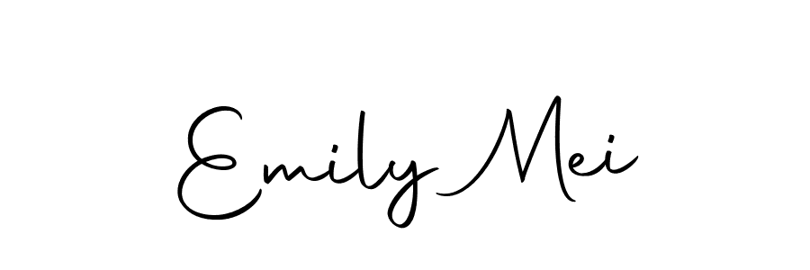 You can use this online signature creator to create a handwritten signature for the name Emily Mei. This is the best online autograph maker. Emily Mei signature style 10 images and pictures png