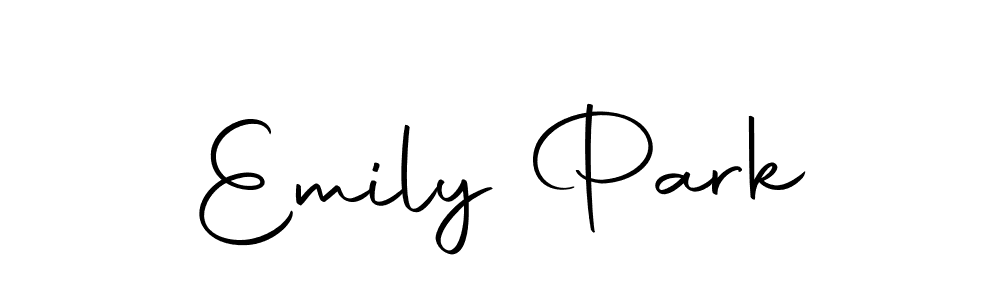 Use a signature maker to create a handwritten signature online. With this signature software, you can design (Autography-DOLnW) your own signature for name Emily Park. Emily Park signature style 10 images and pictures png