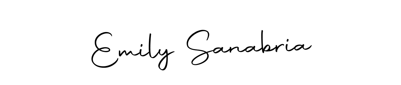 Similarly Autography-DOLnW is the best handwritten signature design. Signature creator online .You can use it as an online autograph creator for name Emily Sanabria. Emily Sanabria signature style 10 images and pictures png