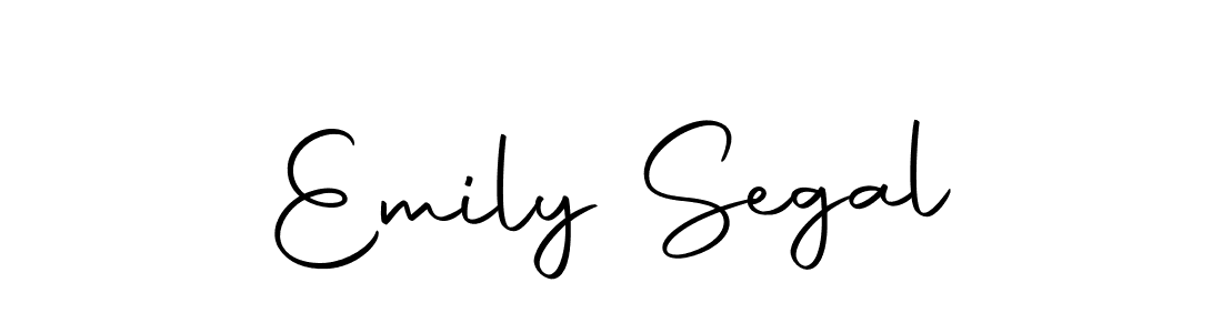 Create a beautiful signature design for name Emily Segal. With this signature (Autography-DOLnW) fonts, you can make a handwritten signature for free. Emily Segal signature style 10 images and pictures png