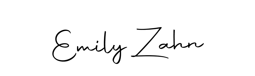 The best way (Autography-DOLnW) to make a short signature is to pick only two or three words in your name. The name Emily Zahn include a total of six letters. For converting this name. Emily Zahn signature style 10 images and pictures png