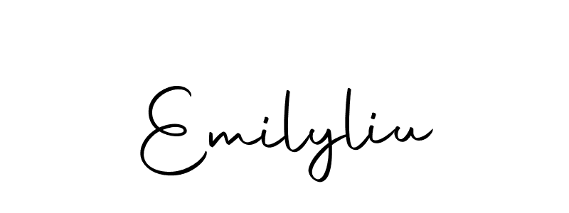 You can use this online signature creator to create a handwritten signature for the name Emilyliu. This is the best online autograph maker. Emilyliu signature style 10 images and pictures png