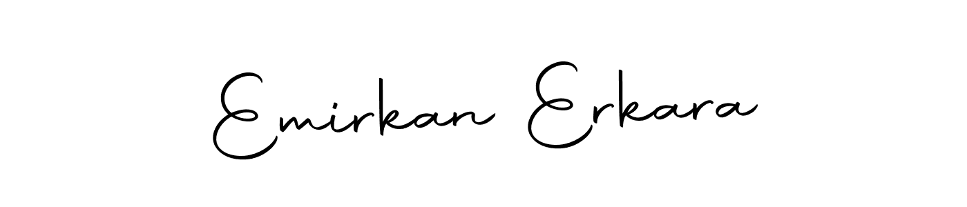 Design your own signature with our free online signature maker. With this signature software, you can create a handwritten (Autography-DOLnW) signature for name Emirkan Erkara. Emirkan Erkara signature style 10 images and pictures png