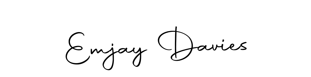 Also You can easily find your signature by using the search form. We will create Emjay Davies name handwritten signature images for you free of cost using Autography-DOLnW sign style. Emjay Davies signature style 10 images and pictures png