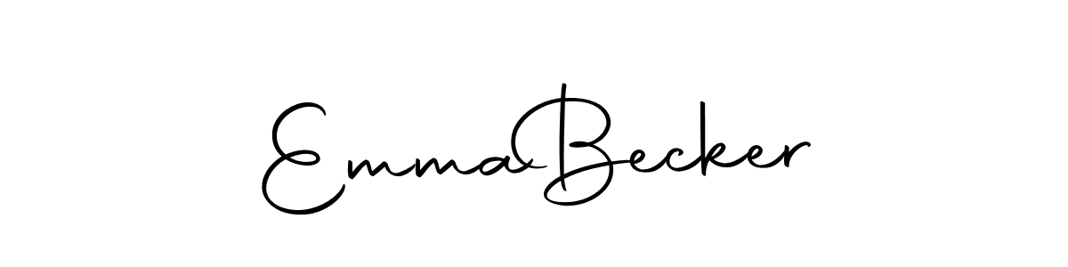 How to make Emma  Becker signature? Autography-DOLnW is a professional autograph style. Create handwritten signature for Emma  Becker name. Emma  Becker signature style 10 images and pictures png