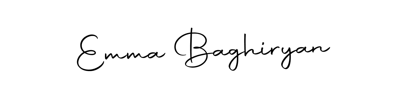 Emma Baghiryan stylish signature style. Best Handwritten Sign (Autography-DOLnW) for my name. Handwritten Signature Collection Ideas for my name Emma Baghiryan. Emma Baghiryan signature style 10 images and pictures png