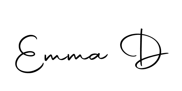 Similarly Autography-DOLnW is the best handwritten signature design. Signature creator online .You can use it as an online autograph creator for name Emma D. Emma D signature style 10 images and pictures png