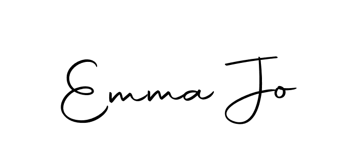 Create a beautiful signature design for name Emma Jo. With this signature (Autography-DOLnW) fonts, you can make a handwritten signature for free. Emma Jo signature style 10 images and pictures png