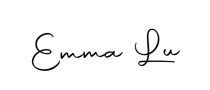 Make a beautiful signature design for name Emma Lu. Use this online signature maker to create a handwritten signature for free. Emma Lu signature style 10 images and pictures png