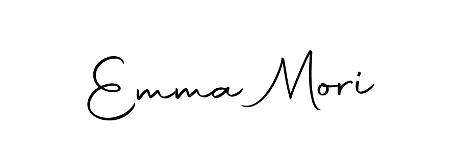 Make a beautiful signature design for name Emma Mori. Use this online signature maker to create a handwritten signature for free. Emma Mori signature style 10 images and pictures png