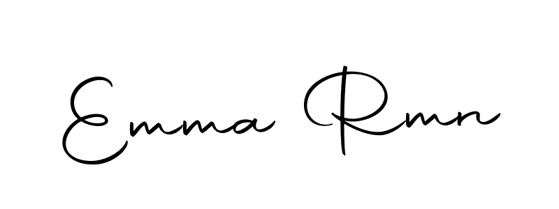 How to make Emma Rmn name signature. Use Autography-DOLnW style for creating short signs online. This is the latest handwritten sign. Emma Rmn signature style 10 images and pictures png