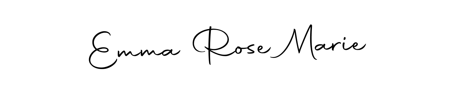 You should practise on your own different ways (Autography-DOLnW) to write your name (Emma Rose Marie) in signature. don't let someone else do it for you. Emma Rose Marie signature style 10 images and pictures png