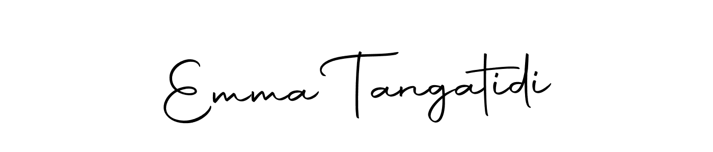 Use a signature maker to create a handwritten signature online. With this signature software, you can design (Autography-DOLnW) your own signature for name Emma Tangatidi. Emma Tangatidi signature style 10 images and pictures png