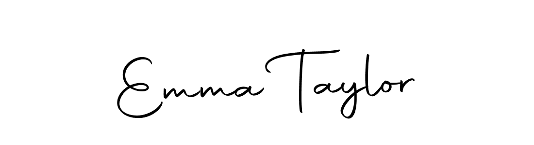 Make a short Emma Taylor signature style. Manage your documents anywhere anytime using Autography-DOLnW. Create and add eSignatures, submit forms, share and send files easily. Emma Taylor signature style 10 images and pictures png