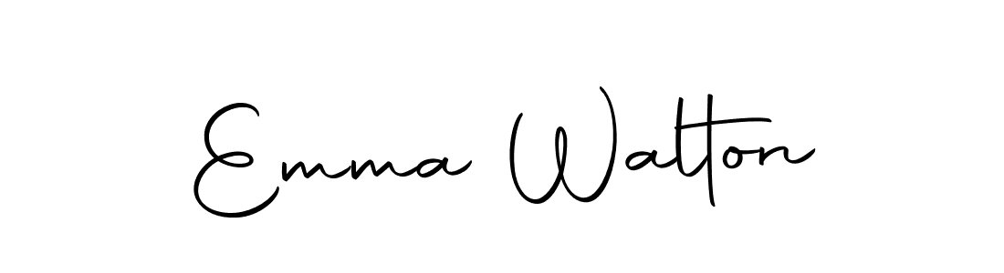 Also we have Emma Walton name is the best signature style. Create professional handwritten signature collection using Autography-DOLnW autograph style. Emma Walton signature style 10 images and pictures png