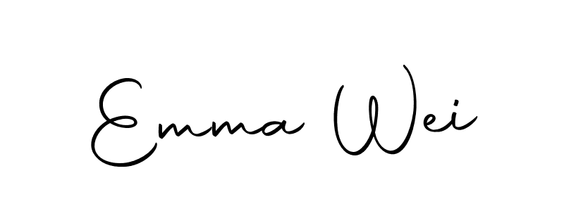 Make a short Emma Wei signature style. Manage your documents anywhere anytime using Autography-DOLnW. Create and add eSignatures, submit forms, share and send files easily. Emma Wei signature style 10 images and pictures png