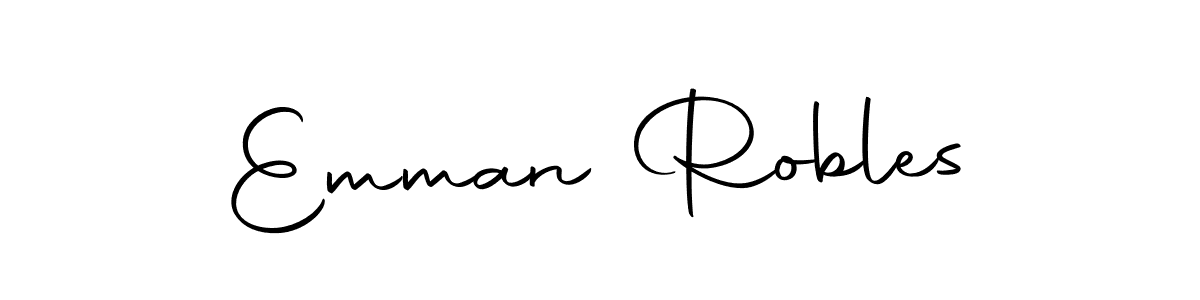 You should practise on your own different ways (Autography-DOLnW) to write your name (Emman Robles) in signature. don't let someone else do it for you. Emman Robles signature style 10 images and pictures png