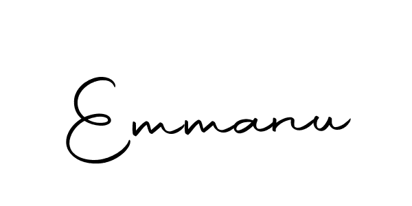 Make a beautiful signature design for name Emmanu. Use this online signature maker to create a handwritten signature for free. Emmanu signature style 10 images and pictures png