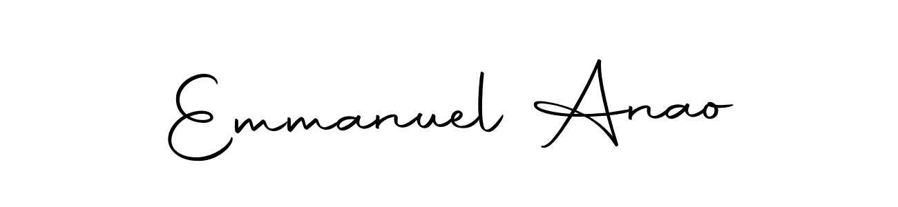 Emmanuel Anao stylish signature style. Best Handwritten Sign (Autography-DOLnW) for my name. Handwritten Signature Collection Ideas for my name Emmanuel Anao. Emmanuel Anao signature style 10 images and pictures png