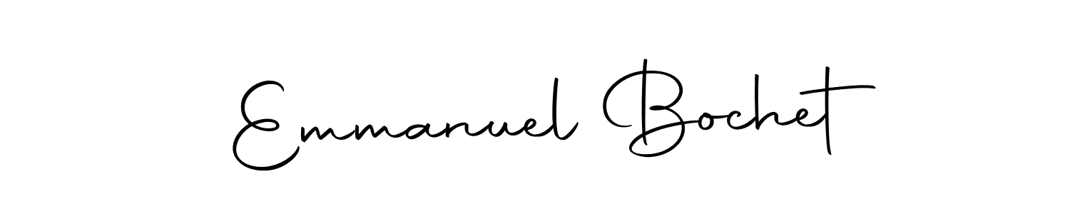 Make a short Emmanuel Bochet signature style. Manage your documents anywhere anytime using Autography-DOLnW. Create and add eSignatures, submit forms, share and send files easily. Emmanuel Bochet signature style 10 images and pictures png