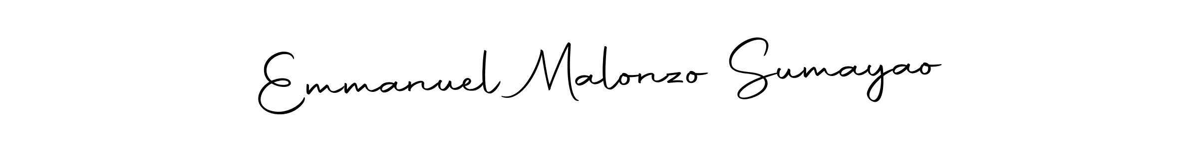 How to make Emmanuel Malonzo Sumayao signature? Autography-DOLnW is a professional autograph style. Create handwritten signature for Emmanuel Malonzo Sumayao name. Emmanuel Malonzo Sumayao signature style 10 images and pictures png