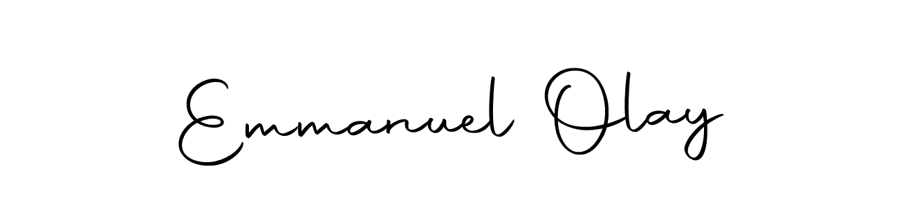 Emmanuel Olay stylish signature style. Best Handwritten Sign (Autography-DOLnW) for my name. Handwritten Signature Collection Ideas for my name Emmanuel Olay. Emmanuel Olay signature style 10 images and pictures png