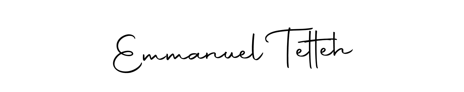 Use a signature maker to create a handwritten signature online. With this signature software, you can design (Autography-DOLnW) your own signature for name Emmanuel Tetteh. Emmanuel Tetteh signature style 10 images and pictures png