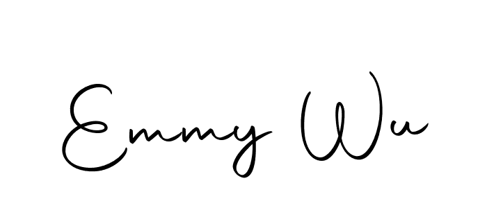 Also You can easily find your signature by using the search form. We will create Emmy Wu name handwritten signature images for you free of cost using Autography-DOLnW sign style. Emmy Wu signature style 10 images and pictures png