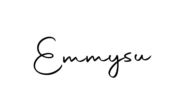 How to make Emmysu signature? Autography-DOLnW is a professional autograph style. Create handwritten signature for Emmysu name. Emmysu signature style 10 images and pictures png