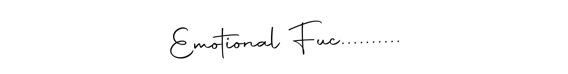 Make a beautiful signature design for name Emotional Fuc..........;). With this signature (Autography-DOLnW) style, you can create a handwritten signature for free. Emotional Fuc..........;) signature style 10 images and pictures png