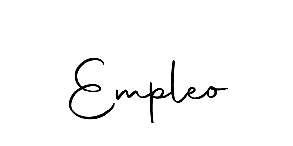Design your own signature with our free online signature maker. With this signature software, you can create a handwritten (Autography-DOLnW) signature for name Empleo. Empleo signature style 10 images and pictures png