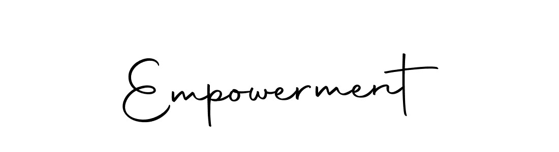 Make a beautiful signature design for name Empowerment. Use this online signature maker to create a handwritten signature for free. Empowerment signature style 10 images and pictures png