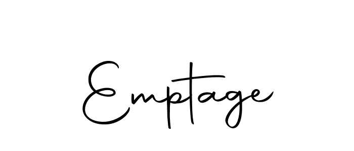 Here are the top 10 professional signature styles for the name Emptage. These are the best autograph styles you can use for your name. Emptage signature style 10 images and pictures png