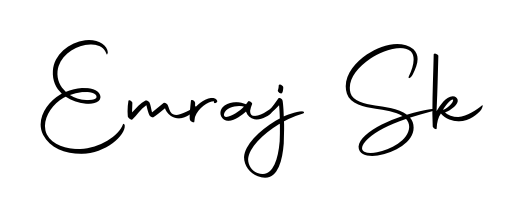 Similarly Autography-DOLnW is the best handwritten signature design. Signature creator online. You can use it as an online autograph creator for name Emraj Sk. Emraj Sk signature style 10 images and pictures png
