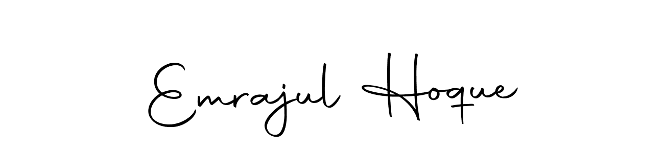 You should practise on your own different ways (Autography-DOLnW) to write your name (Emrajul Hoque) in signature. don't let someone else do it for you. Emrajul Hoque signature style 10 images and pictures png