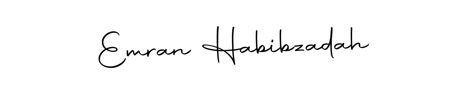 Make a short Emran Habibzadah signature style. Manage your documents anywhere anytime using Autography-DOLnW. Create and add eSignatures, submit forms, share and send files easily. Emran Habibzadah signature style 10 images and pictures png