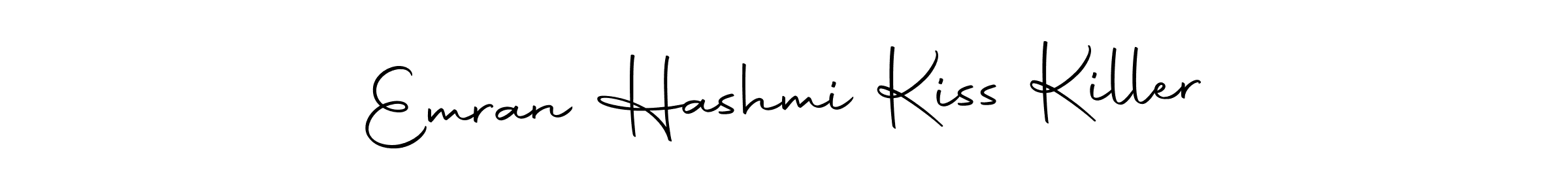 Similarly Autography-DOLnW is the best handwritten signature design. Signature creator online .You can use it as an online autograph creator for name Emran Hashmi Kiss Killer. Emran Hashmi Kiss Killer signature style 10 images and pictures png